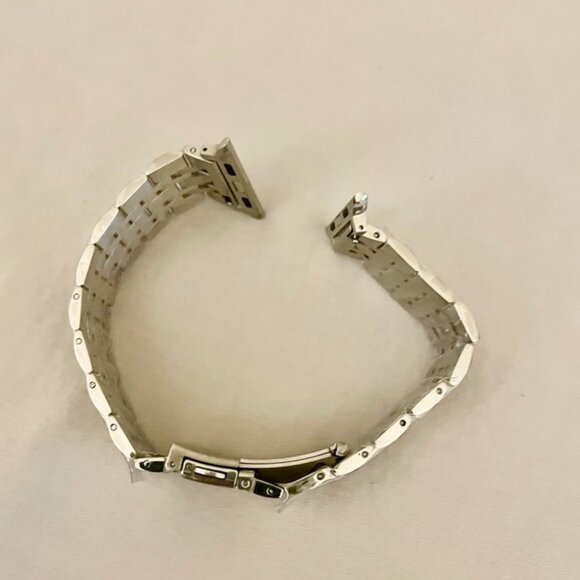 Apple Watch Stainless Steel Silver Metal Link Band (Fits all sizes) - Picture 5 of 5